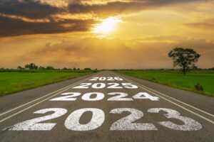 Navigating Rent Control for Landlords in California 3 2023 2026 written on highway road